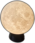 3D-Printed Moon Lamp – Realistic Lunar Glow, 15 cm
